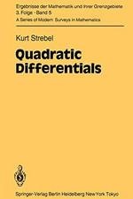 Quadratic differentials