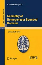 Geometry of Homogeneous Bounded Domains
