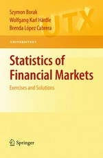 Statistics of Financial Markets: Exercises and Solutions