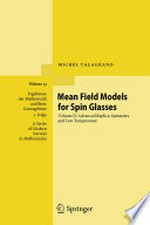 Mean Field Models for Spin Glasses: Volume II: Advanced Replica-Symmetry and Low Temperature 