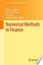 Numerical Methods in Finance: Bordeaux, June 2010 
