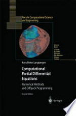 Computational Partial Differential Equations: Numerical Methods and Diffpack Programming /