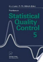 Frontiers in Statistical Quality Control