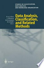 Data Analysis, Classification, and Related Methods