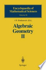 Algebraic Geometry II: Cohomology of Algebraic Varieties. Algebraic Surfaces 