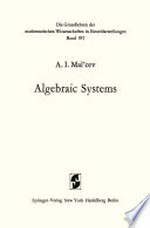 Algebraic Systems