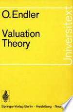 Valuation Theory