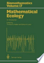 Mathematical Ecology: An Introduction /