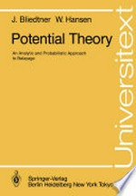 Potential Theory: An Analytic and Probabilistic Approach to Balayage /