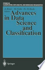 Advances in Data Science and Classification: Proceedings of the 6th Conference of the International Federation of Classification Societies (IFCS-98) Università “La Sapienza”, Rome, 21–24 July, 1998