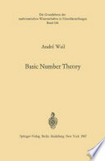 Basic Number Theory
