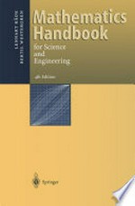 Mathematics Handbook: for Science and Engineering /