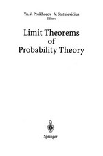 Limit Theorems of Probability Theory
