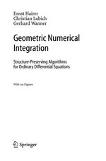 Geometric Numerical Integration: Structure-Preserving Algorithms for Ordinary Differential Equations /