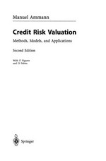 Credit Risk Valuation: Methods, Models, and Applications /