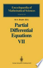 Partial Differential Equations VII: Spectral Theory of Differential Operators 