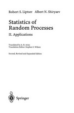 Statistics of Random Processes: II. Applications 