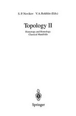 Topology II: Homotopy and Homology. Classical Manifolds 