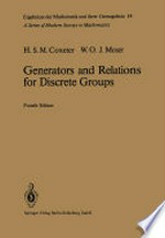 Generators and Relations for Discrete Groups