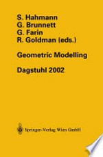 Geometric Modelling: Dagstuhl 2002 /