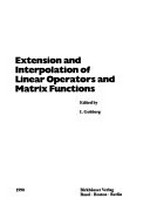 Extensions and interpolation of linear operators and matrix functions 