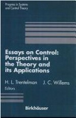 Essays on control: perspectives in the theory and its applications /