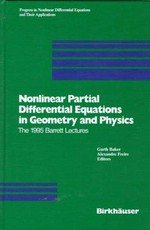 Nonlinear partial differential equations in geometry and physics : the 1995 Barrett lectures