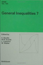 General inequalities 7: 7th International Conference at Oberwolfach, November 13-18, 1995