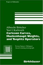 Carleson curves, Muckenhoupt weights, and Toeplitz operators