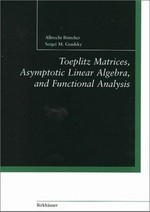 Toeplitz matrices, asymptotic linear algebra, and functional analysis 