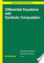 Differential Equations with Symbolic Computation
