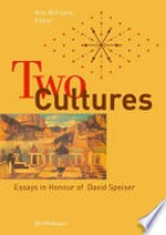 Two Cultures: Essays in Honour of David Speiser