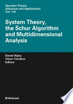 System Theory and Multidimensional Analysis
