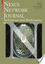 Nexus Network Journal: Mechanics in Architecture In memory of Mario Salvadori 1907-1997