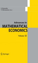 Advances in Mathematical Economics. Volume 12