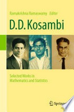 D.D. Kosambi: Selected Works in Mathematics and Statistics 