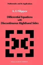 Differential equations with discontinuous righthand sides