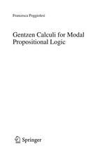 Gentzen Calculi for Modal Propositional Logic