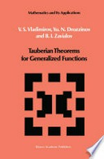 Tauberian Theorems for Generalized Functions