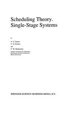 Scheduling Theory. Single-Stage Systems