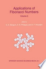 Applications of Fibonacci Numbers: Volume 5 Proceedings of ‘The Fifth International Conference on Fibonacci Numbers and Their Applications’, The University of St. Andrews, Scotland, July 20–July 24, 1992 /