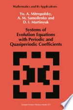 Systems of Evolution Equations with Periodic and Quasiperiodic Coefficients