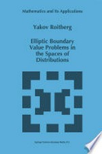 Elliptic Boundary Value Problems in the Spaces of Distributions