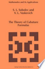 The Theory of Cubature Formulas