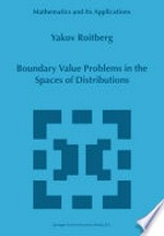 Boundary Value Problems in the Spaces of Distributions