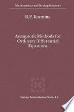 Asymptotic Methods for Ordinary Differential Equations