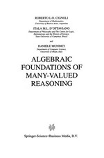 Algebraic Foundations of Many-Valued Reasoning