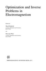 Optimization and Inverse Problems in Electromagnetism