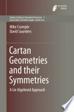 Cartan Geometries and their Symmetries: A Lie Algebroid Approach /