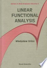 Linear functional analysis